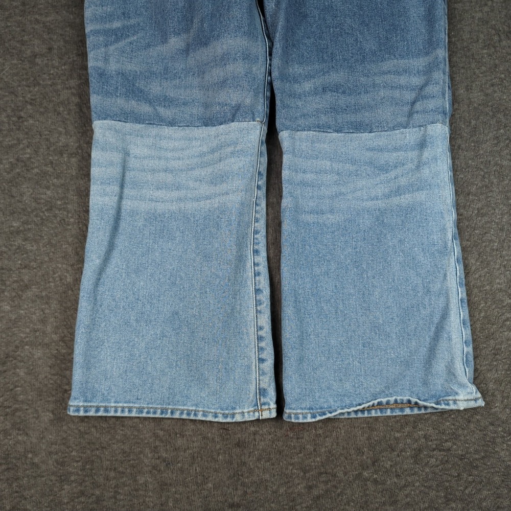 Madewell Jeans Womens 31 Blue Retro Crop Boot Cut High Rise Western Cowgirl - Picture 15 of 16